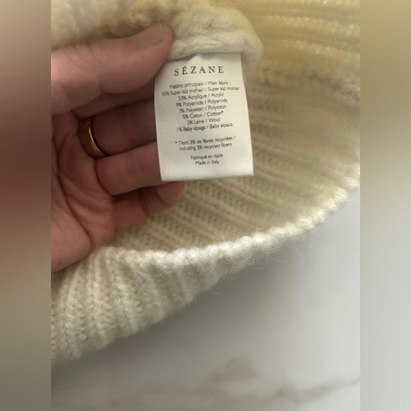 Sezane Multicolor Patterned Sweater - Picture 7 of 13